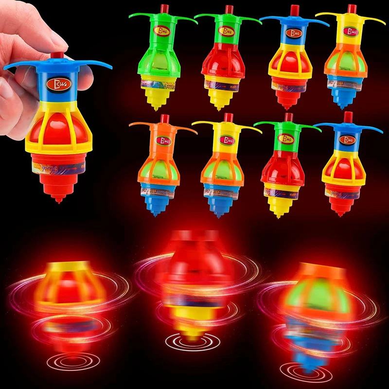 Wedding Souvenir - 10-20PC Glow Rotating Gyro Kid Toys