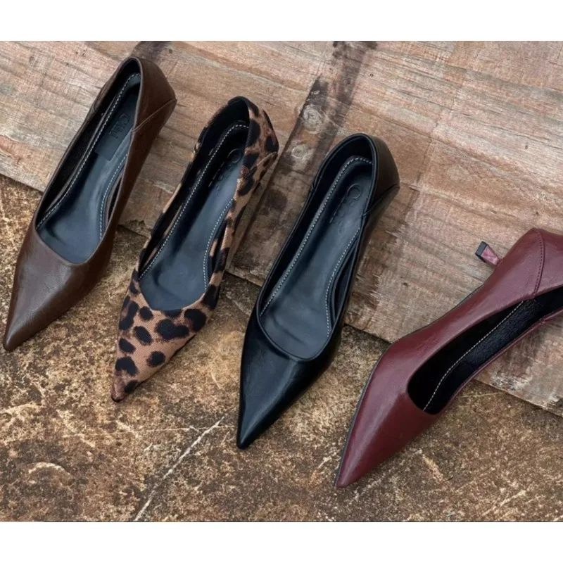 Wedding Shop - 2024 Kobiety Seksowne Wysokie Obcasy Burgundy