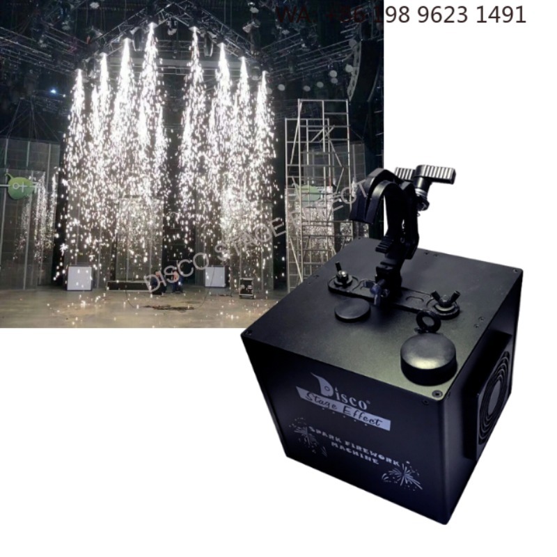 Wedding Fountain - Wewnętrzna wisząca fontanna zimnych iskier, efekt