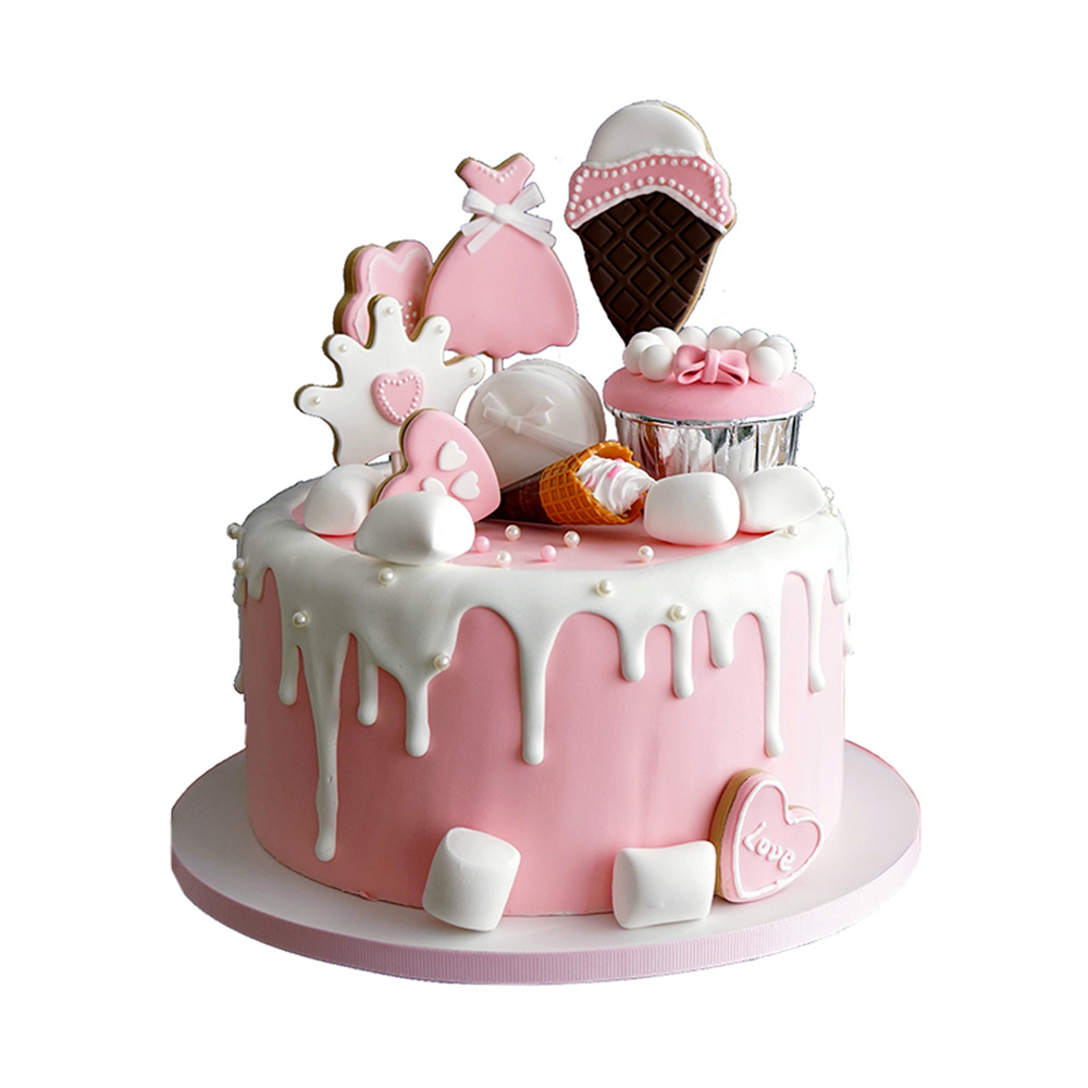 Wedding Cake Supply - Sztuczny tort symulacyjny, fałszywy deser, rekwizyty