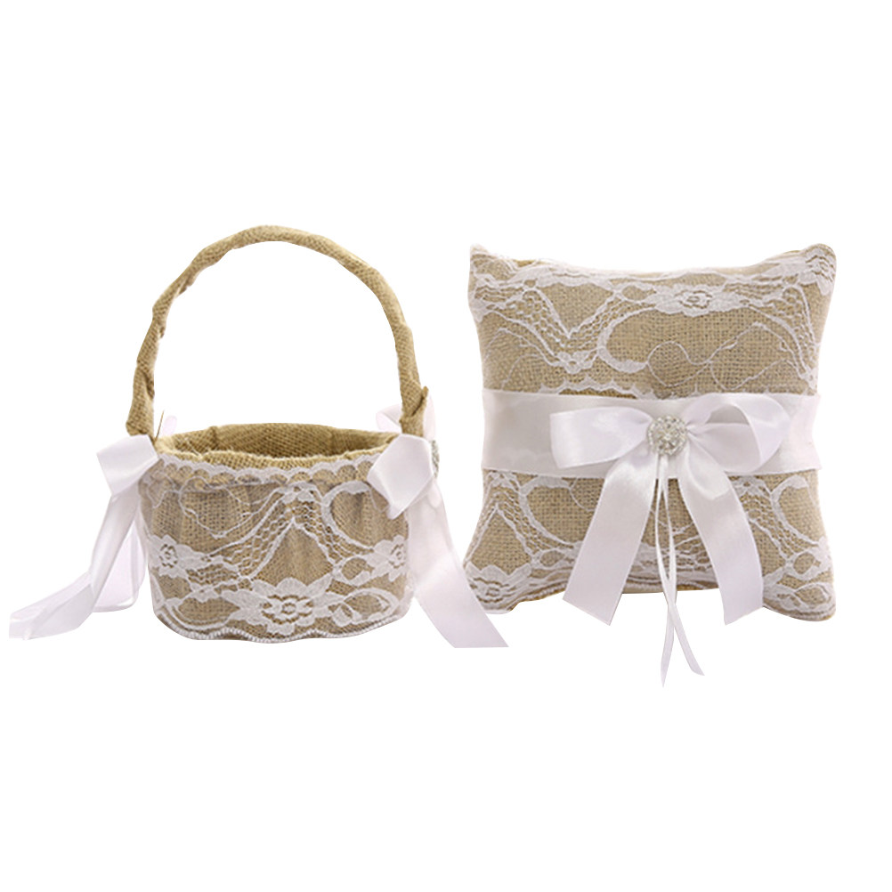 1 zestaw poduszek na obrączki  – Wedding Ceremony Supply recenzja i cena