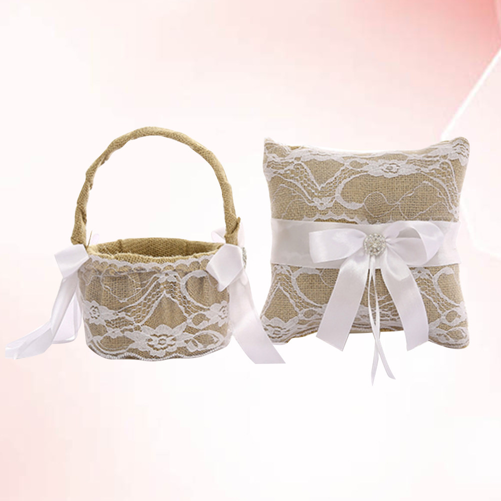 1 zestaw poduszek na obrączki  – Wedding Ceremony Supply recenzja i cena