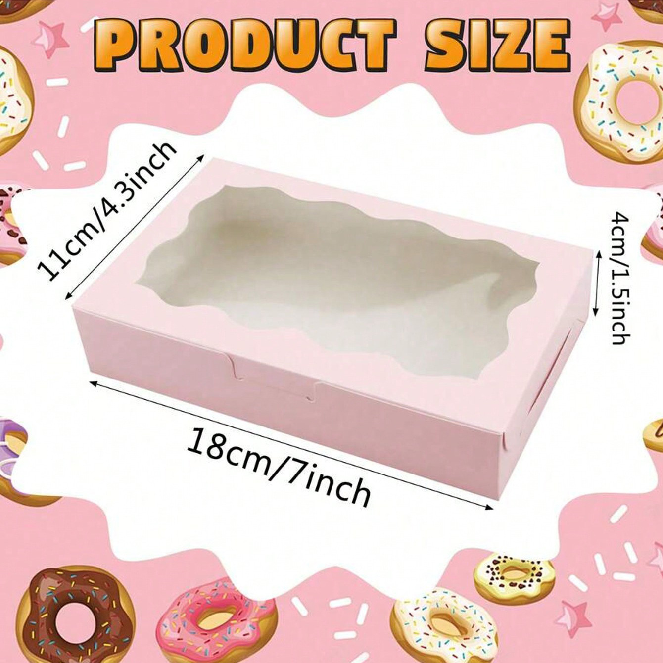 10/30/50 szt. Pudełka na ciast – Wedding Cake Supply recenzja i cena