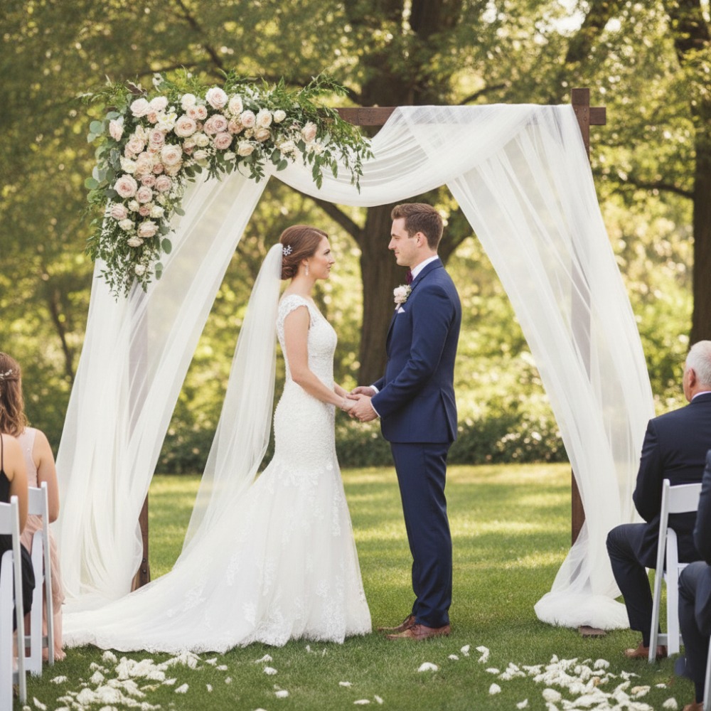 Drewniany łuk ślubny w stylu l – Wedding Support recenzja i cena