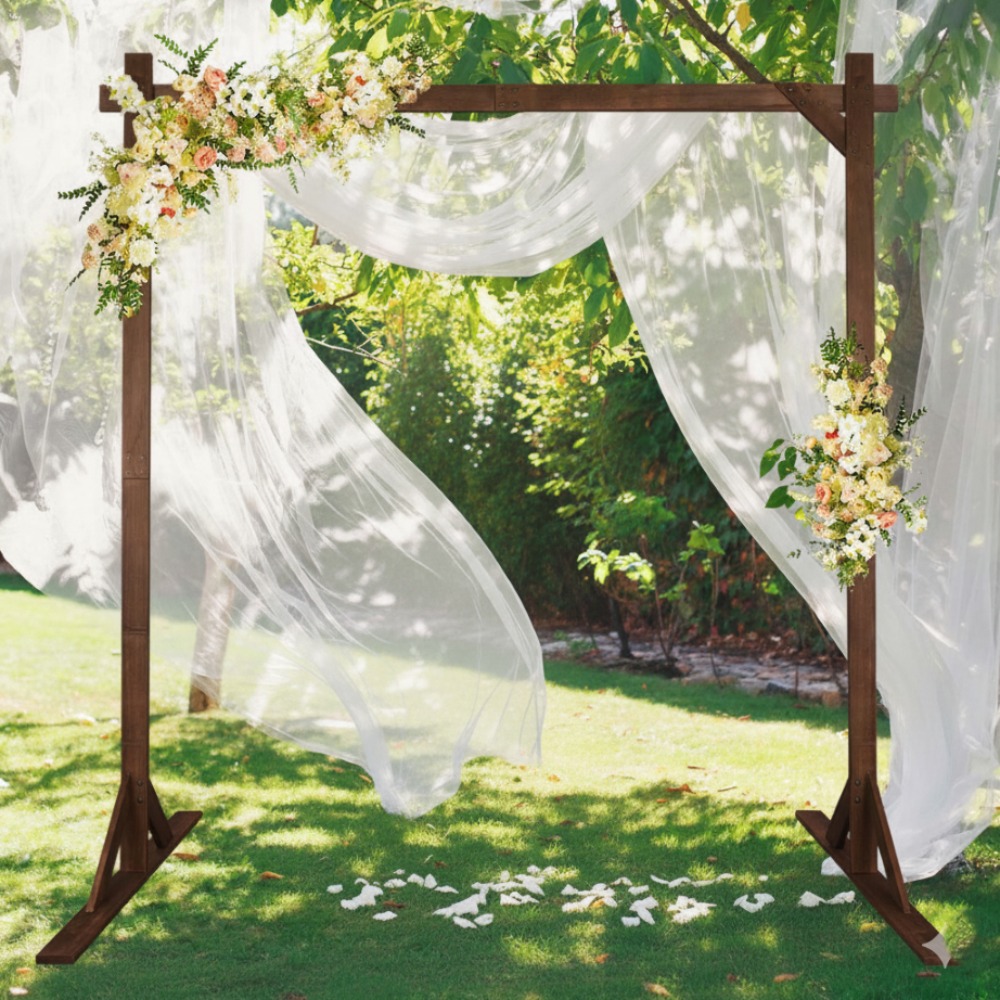 Drewniany łuk ślubny w stylu l – Wedding Support recenzja i cena