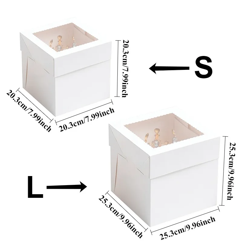 Pudełka na ciasto jednorazowe  – Wedding Cake Supply recenzja i cena