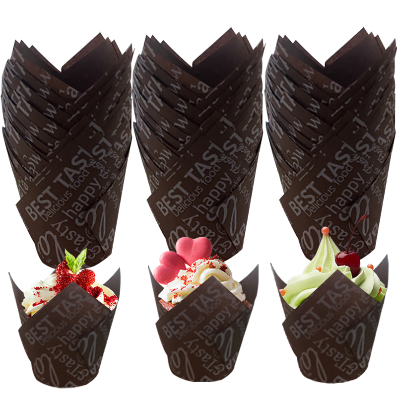 50/100 szt. Papierowe foremki  – Wedding Cake Supply recenzja i cena