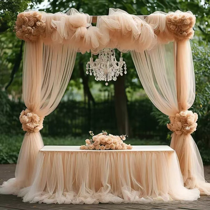 6 Metrów Tkanina do Dekoracji  – Wedding Ceremony Supply recenzja i cena