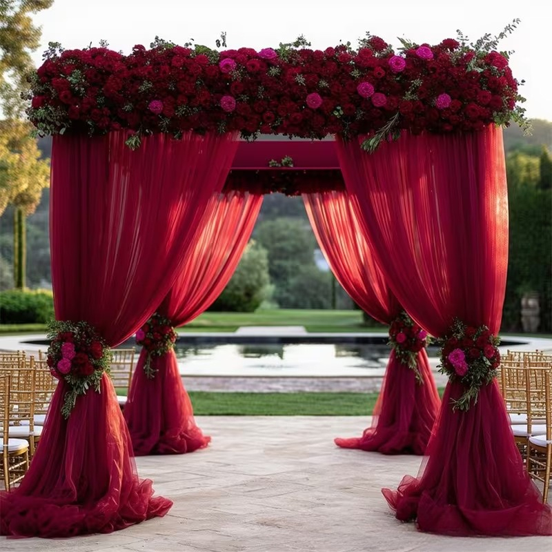 6 Metrów Tkanina do Dekoracji  – Wedding Ceremony Supply recenzja i cena