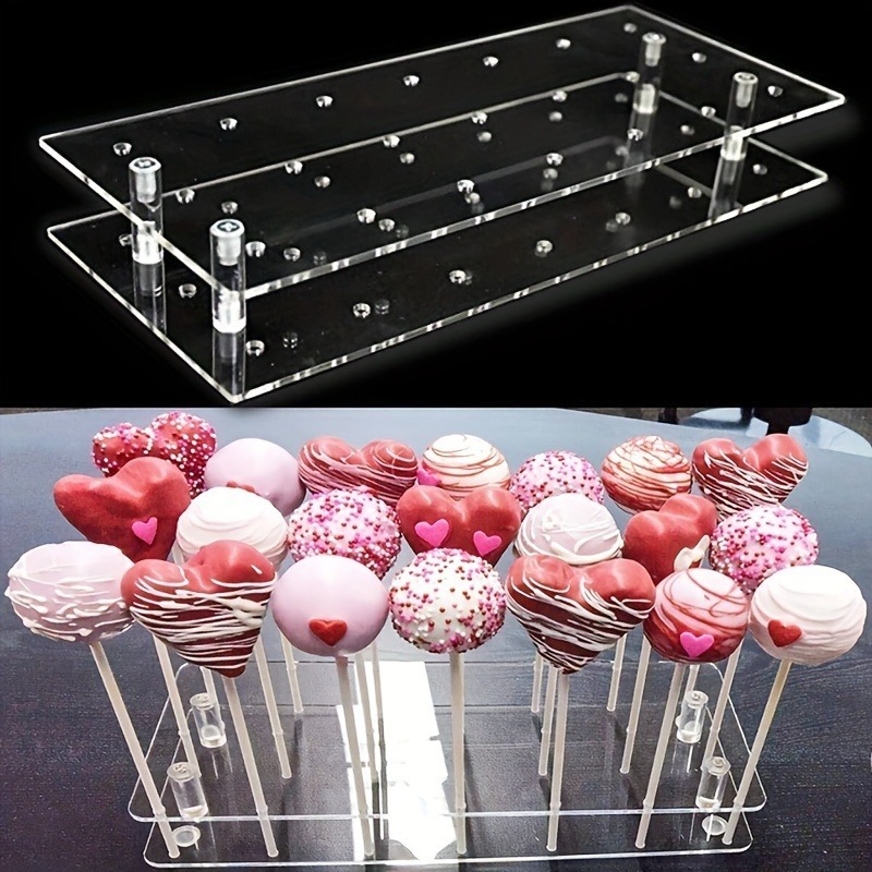 2-pak przezroczystych akrylowy – Wedding Cake Supply recenzja i cena