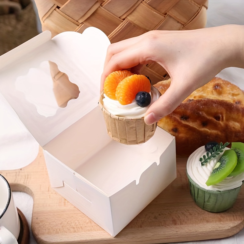 10 szt. Pudełek z papieru kraf – Wedding Cake Supply recenzja i cena