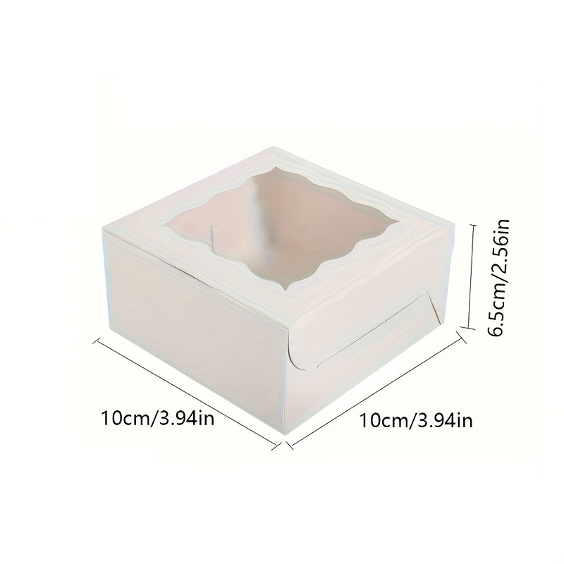 10 szt. Pudełek z papieru kraf – Wedding Cake Supply recenzja i cena