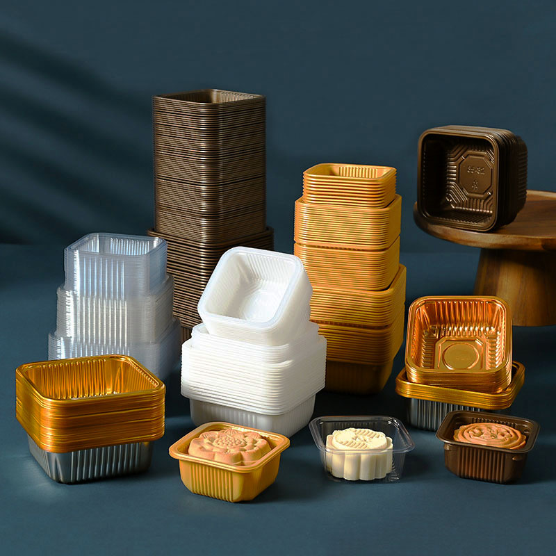 100szt Plastikowa taca na cias – Wedding Cake Supply recenzja i cena