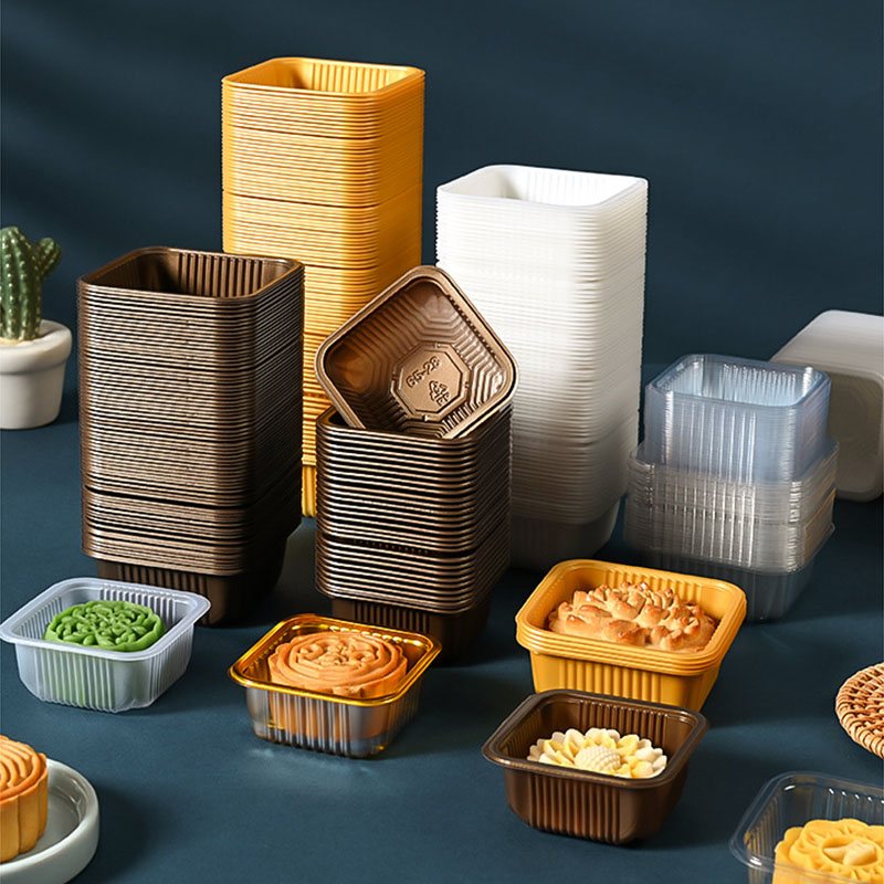 100szt Plastikowa taca na cias – Wedding Cake Supply recenzja i cena