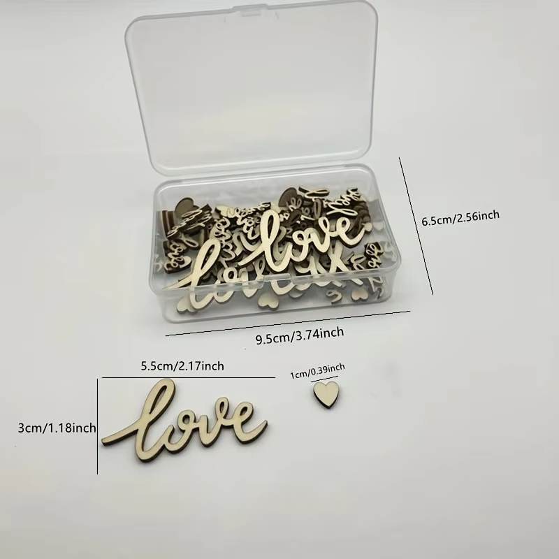 Zestaw 120 szt. drewnianych ko – Wedding Ceremony Supply recenzja i cena