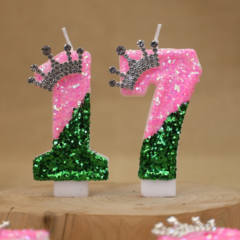 Świecąca, jasnozielona korona  – Wedding Cake Supply recenzja i cena