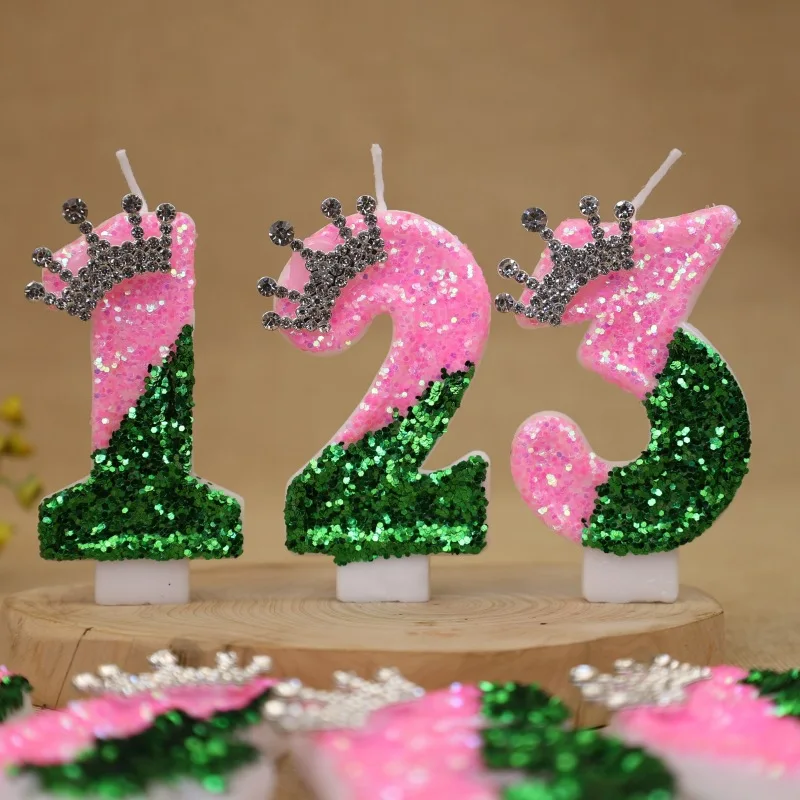Świecąca, jasnozielona korona  – Wedding Cake Supply recenzja i cena