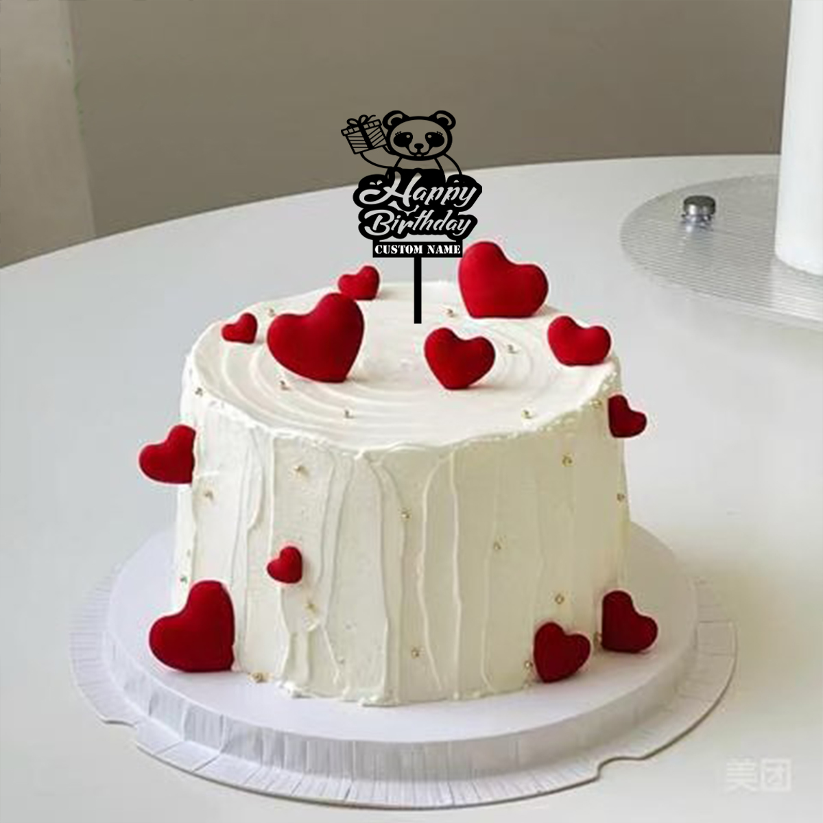 1 szt. Uroczy topper na tort z – Wedding Cake Supply recenzja i cena