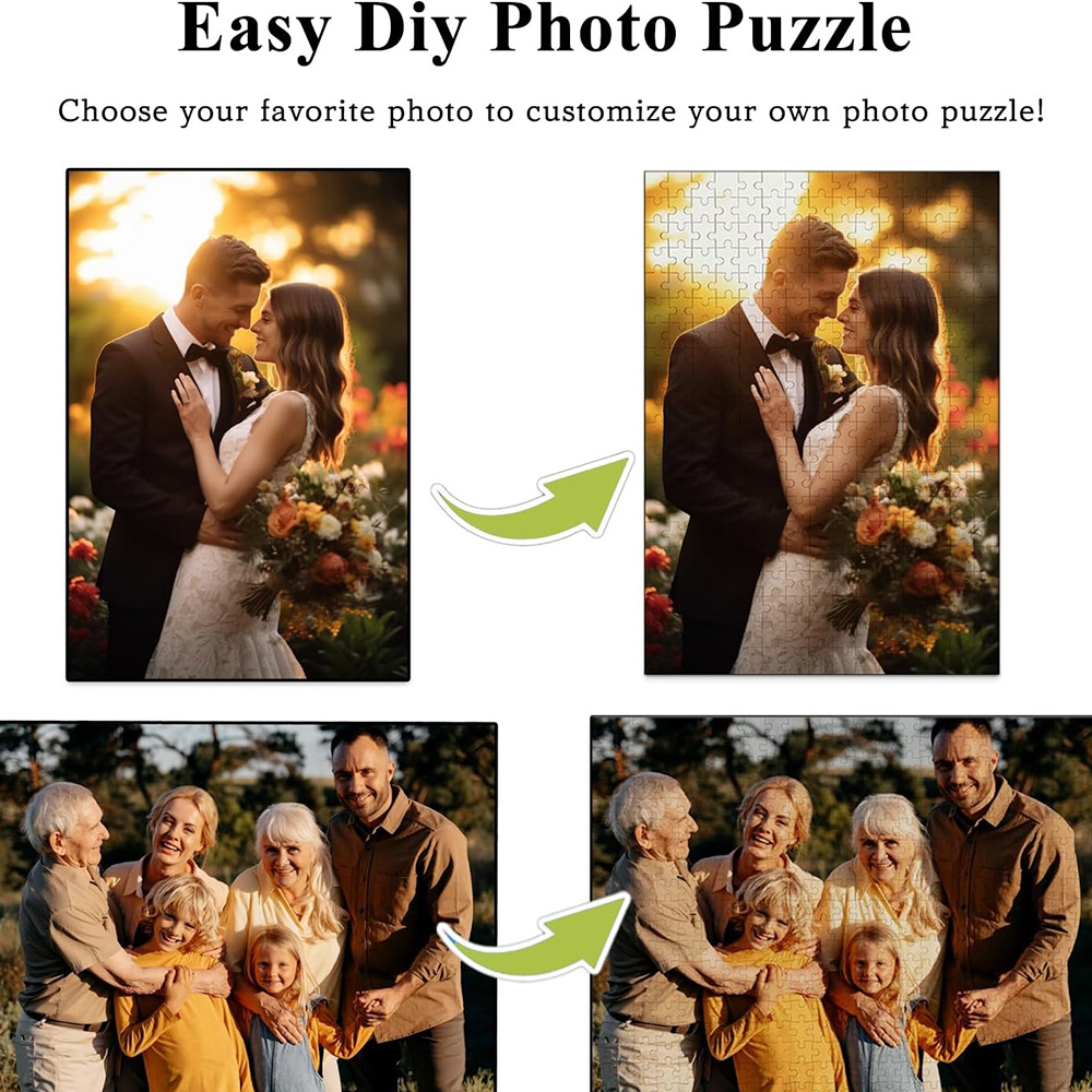 Puzzle DIY na zamówienie, zała – Wedding Souvenir recenzja i cena