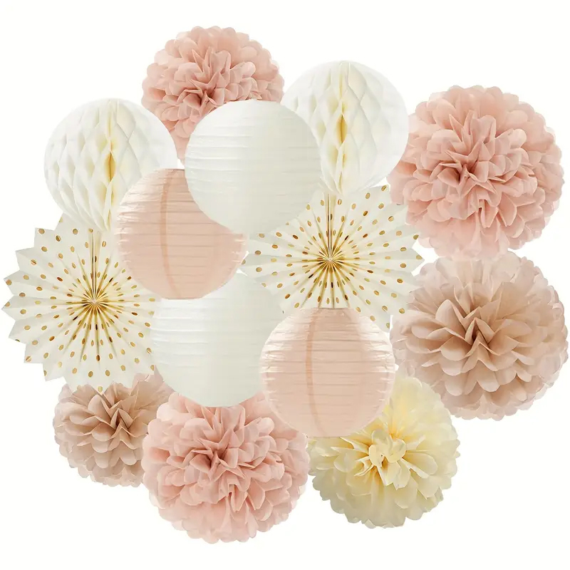 11 szt. Papierowe kwiaty w kol – Wedding Ceremony Supply recenzja i cena